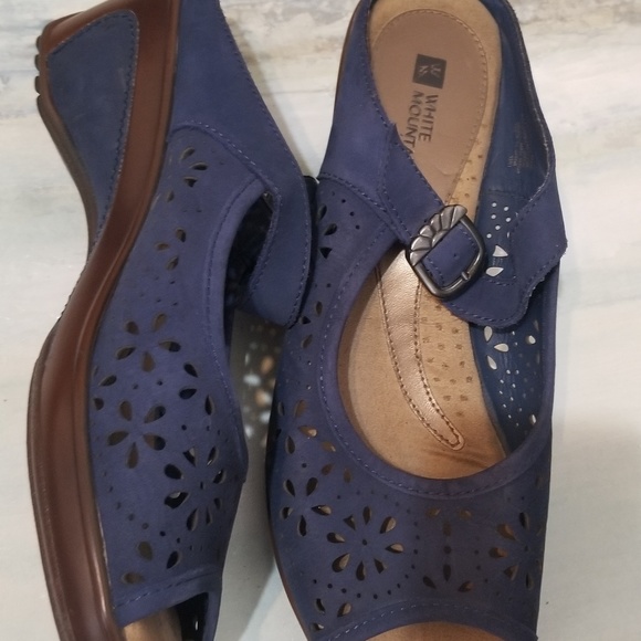 White Mountain Flats Blue Size 8.5 - Picture 5 of 6